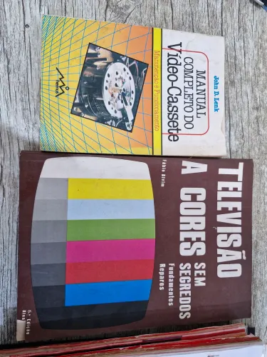 Livros televisão de tubo esquemas técnicos