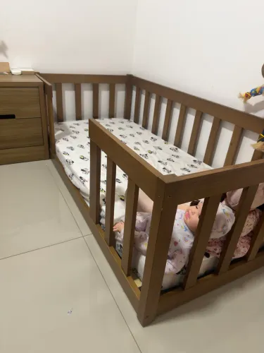 Cama Montessoriana Infantil em Madeira