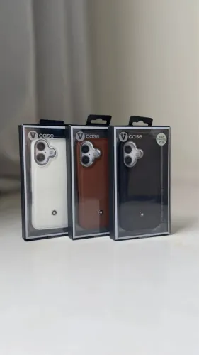 Case Couro Vcase iPhone 16 