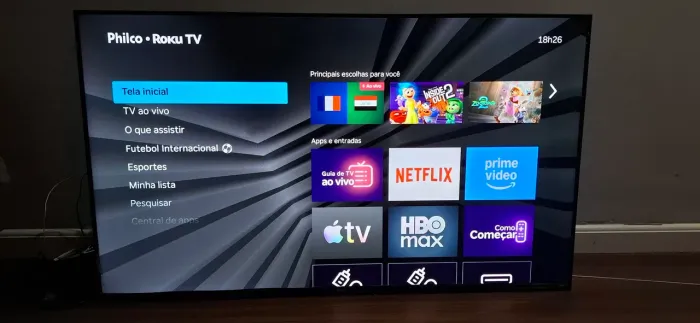 TV Philco Roku 55 polegadas