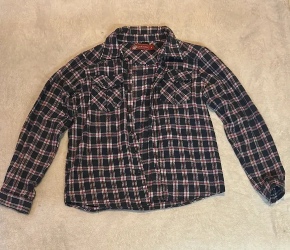 Camisa xadrez azul
