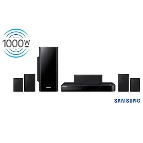 Home theater samsung 1000w bluray 3d bluetooth ht-f5505k