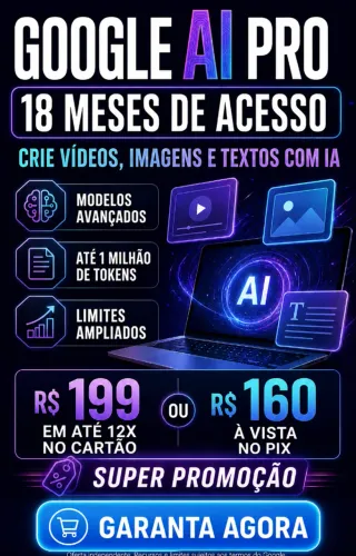 Google iA Pro 18 meses acesso total