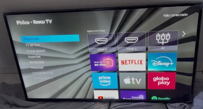 Vendo Smart TV Philco 42 polegadas Full HD Roku TV (PTV42G52RCF)
