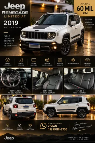 Jeep Renegade Limited 1.8 4X2 Flex 16V Aut. 2019