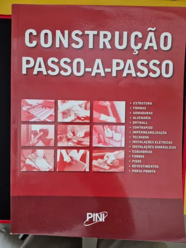 Livro de engenharia - Construção passo a passo (Pini)