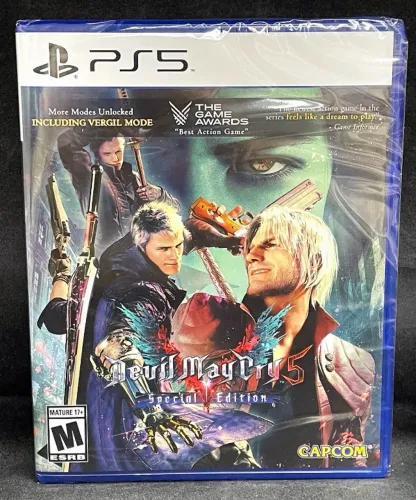 Devil May Cry 5 Special Edition PS5 LACRADO - (AMERICANO)