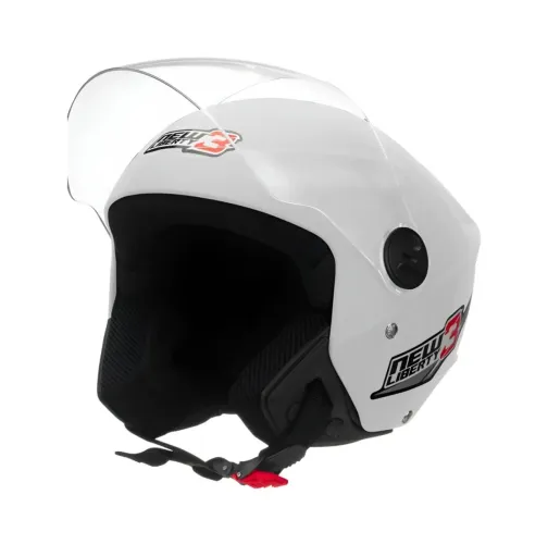 Capacete Moto Three Branco
