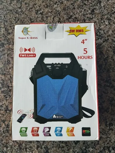 CAIXINHA DE SOM AISION BLUETOOTH