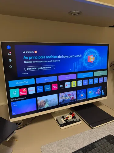 Smart monitor LG myview 4k 32 polegadas