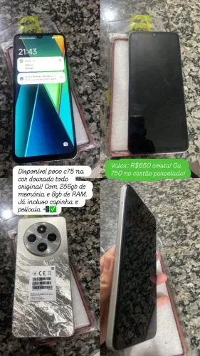 Poco c75 256gb