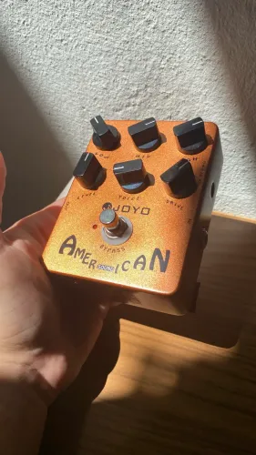 Pedal de guitarra amplificador joyo american sound