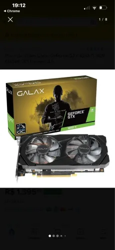 Placa de vídeo 1660Super 6gb
