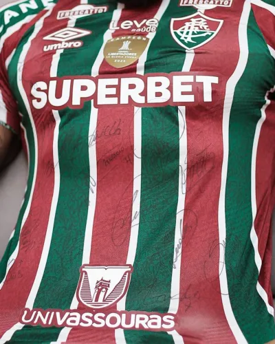 Camisa Oficial do Fluminense Autografada