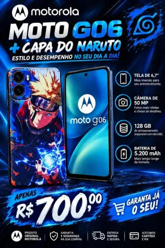 Celular moto g06