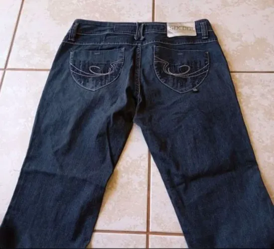Calça jeans feminina six one tamanho 46