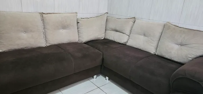 Sofá de canto 5 lugares