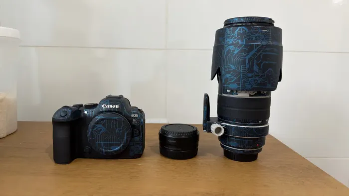 Kit Fotografia Profissional Canon R6 Mark II + Lente Ef 70-200 f2.8 IS III USM