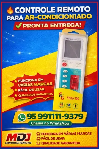 Controle de central de ar condicionado universal