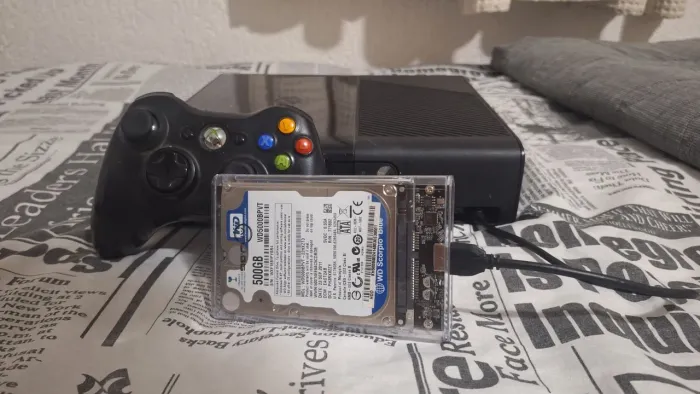 Xbox 360 rgh com jogos Hd500gb