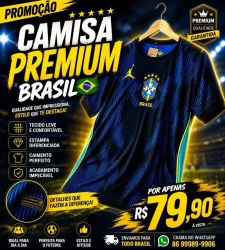 Camisa do Brasil seleção Premium 
