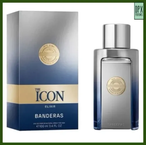 Perfume The Icon Elixir - Antonio Banderas - 100ml EDP (Original, Adipec!)