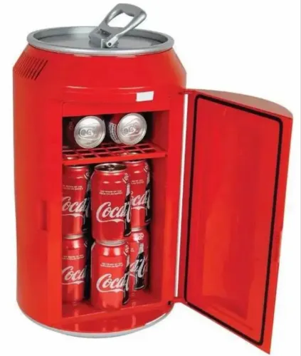 Mini Cooler Elétrico Coca Cola Original 8 Latas Bivolt - Koolatron