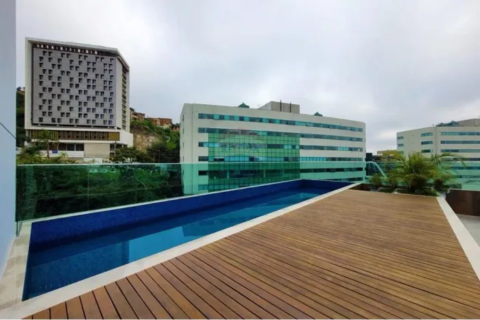 Apartamento Garden quarto e sala para alugar no Cascatinha com vaga e planejados