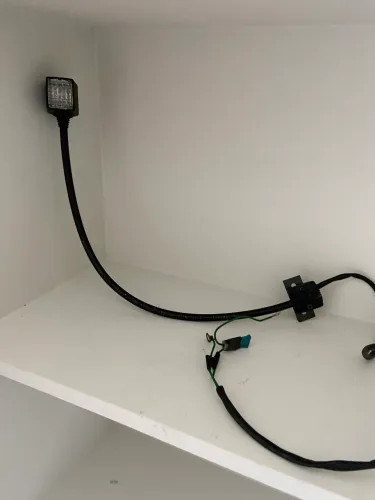 Luminária para Rallye.