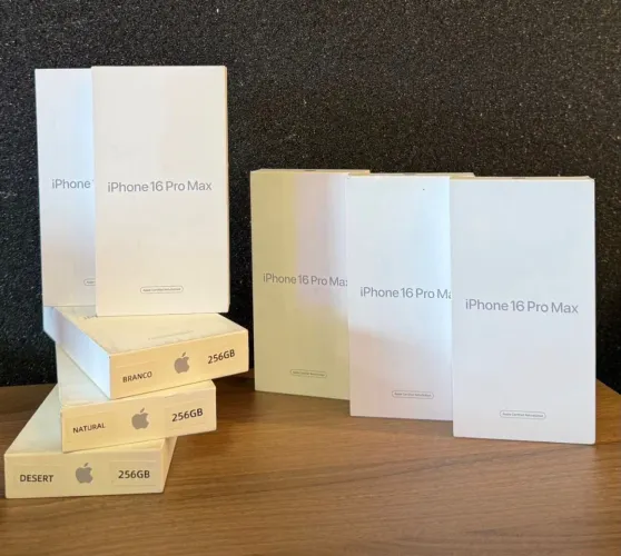 iPhone 16 Pro Max CPO Novo Lacrado Garantia Loja Física 
