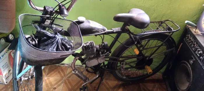 BIKE MOTORIZADA 50CC motor de 50tinha