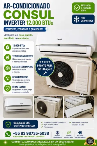 Ar condicionado 12 mil btus