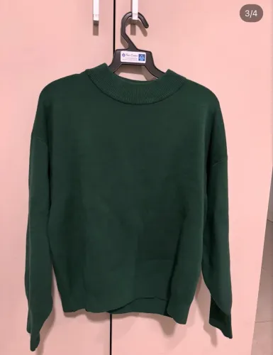 Suéter Feminino verde TAM M grossinho