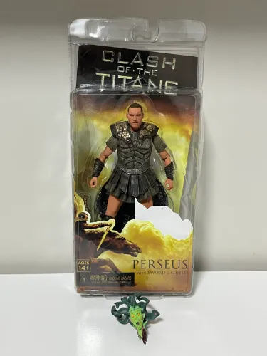 Action figure NECA - Perseu + Head Medusa - Furia de titas
