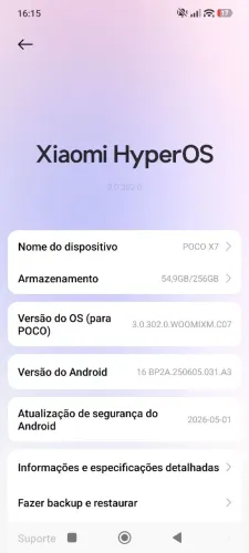 Poco X7 256GB com NFC!!!