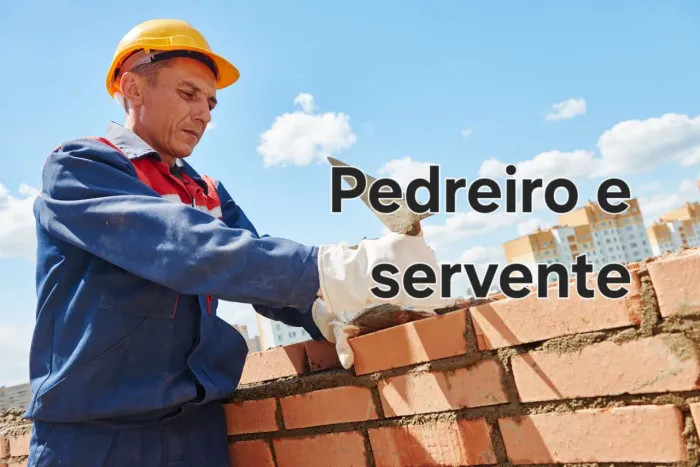 Urgente pra Paranavai pedreiro e servente