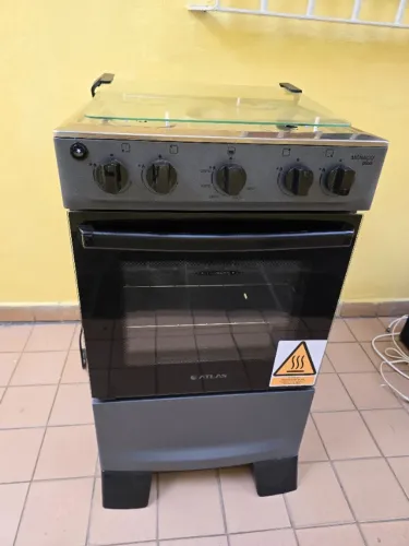 Fogão NOVO 4 Bocas Atlas Mônaco Plus