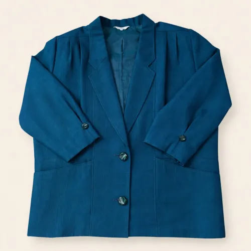 BLAZER FEM. VERDE PETRÓLEO FORRADO 