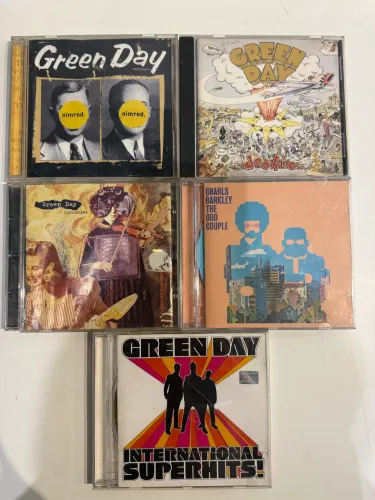 CDs: Green Day e Gnarls Barkley - ORIGINAIS