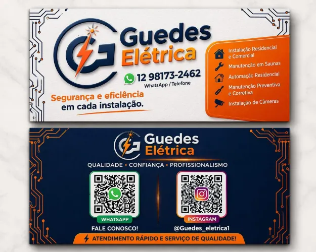 Eletricista residencial e comercial