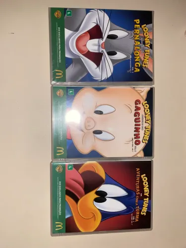 Kit 3 Dvds Looney Tunes