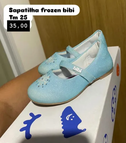Sapatilha frozen bibi