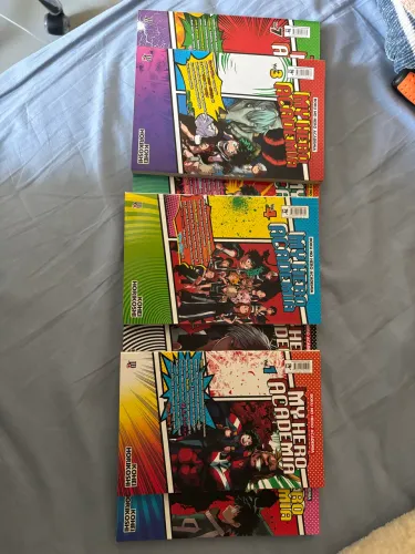 Mangá Boku no Hero 1-7