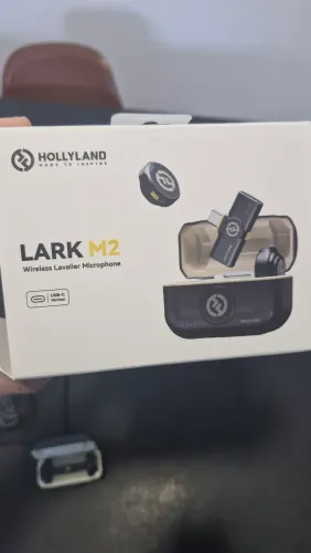 Hollyland lark m2 microfone de lapela android