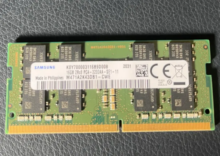 Memórias DDR4 16GBx2 Para notebook