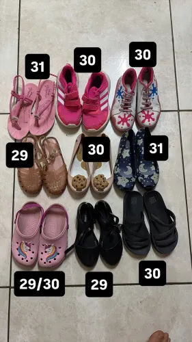Sapatos da moda