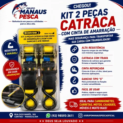 Kit Catraca 2 peças