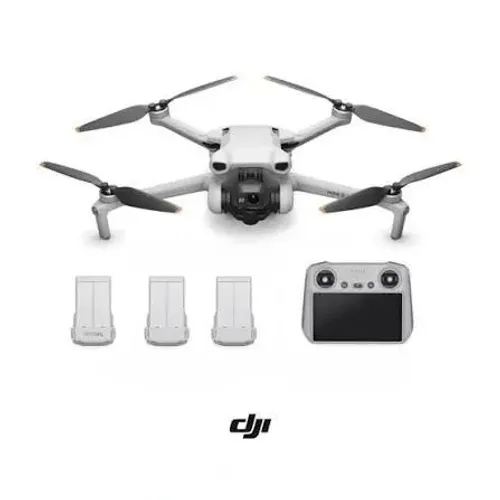 Combo Drone DJI Mini 3 + Controle com Tela