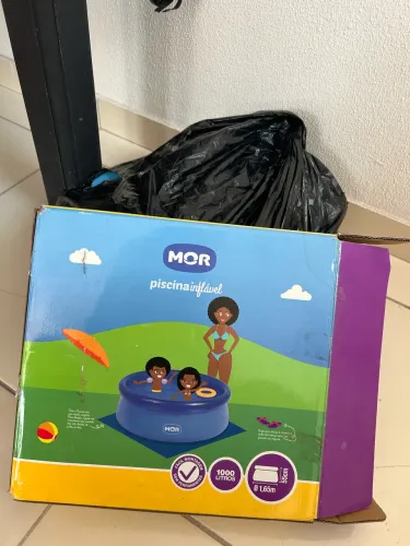 Piscina inflável MOR 1000L