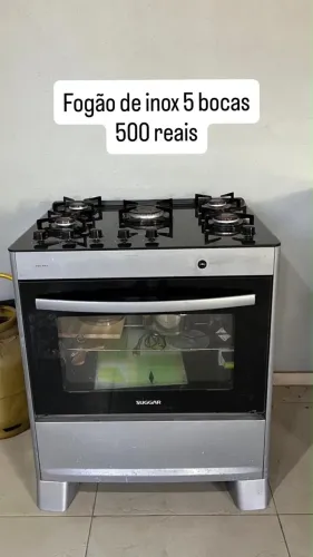 Fogão 5 Bocas Suggar - seminovo